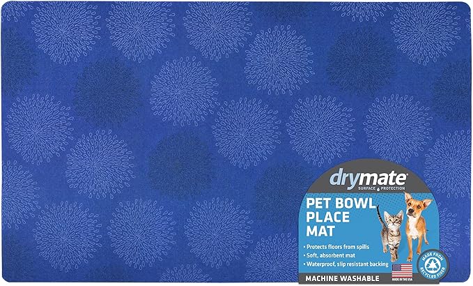 Drymate Pet Bowl Placemat, Dog & Cat Food Feeding Mat - Image 7
