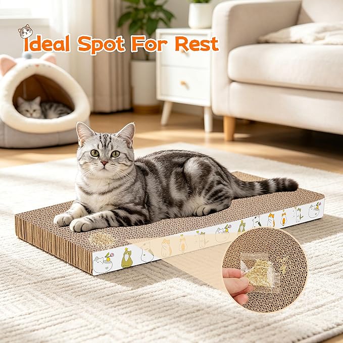PatiencET Cat Scratcher Cardboard Pads - Image 7
