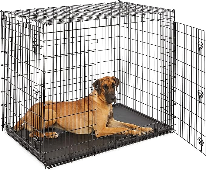 Solutions by MidWest Homes for Pets 54-Inch Drop Pin Crate for Giant Breeds - Image 4