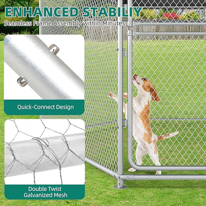 YITAHOME Extra Large Outdoor Dog Kennel - Image 8