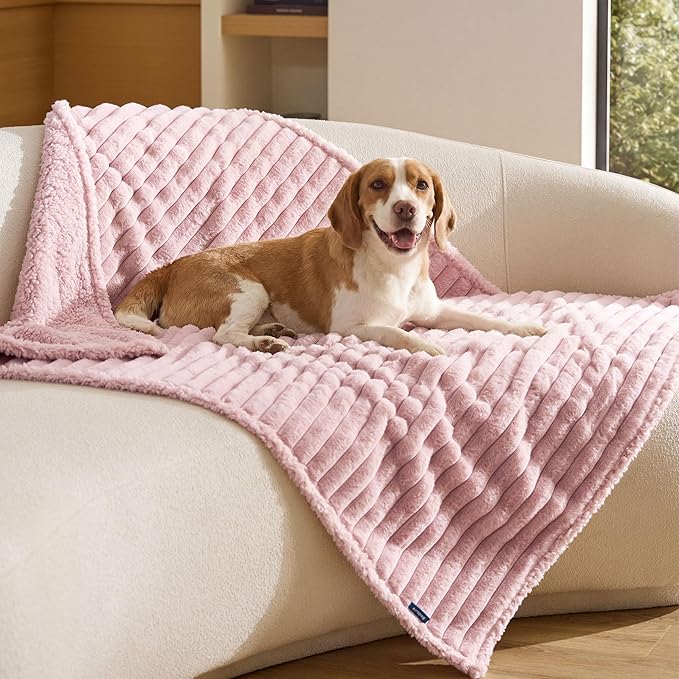 Bedsure ComfyFleece™ Waterproof Dog Blankets by BEDSURE