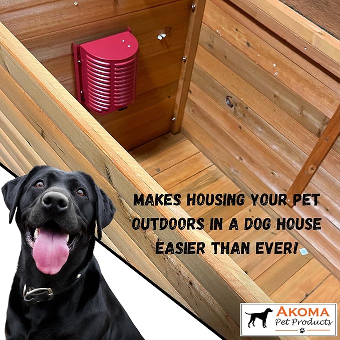 Akoma Hound Heater Dog House Heater, Outdoor Pet Furnace 400w - Image 7