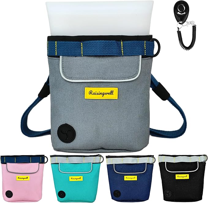 Raisingwell Dog Treat Pouch for Pet Walking and Training by Raisingwell