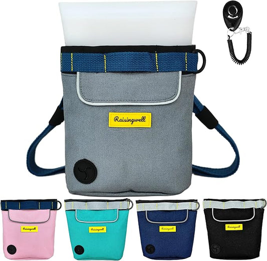 Raisingwell Dog Treat Pouch for Pet Walking and Training by Raisingwell