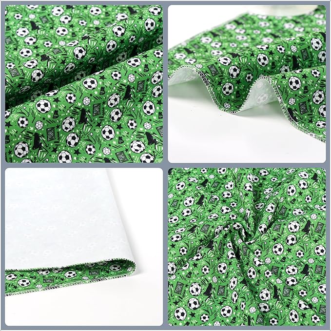 ARING PET Soccer Dog Bandanas, Cute Green Pet Bandana Scarf Triangle Bibs - Image 6