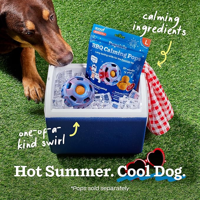 WOOF Pupsicle - Long-Lasting Interactive Dog Ball Toy to Keep Your Pup Busy and - Image 3