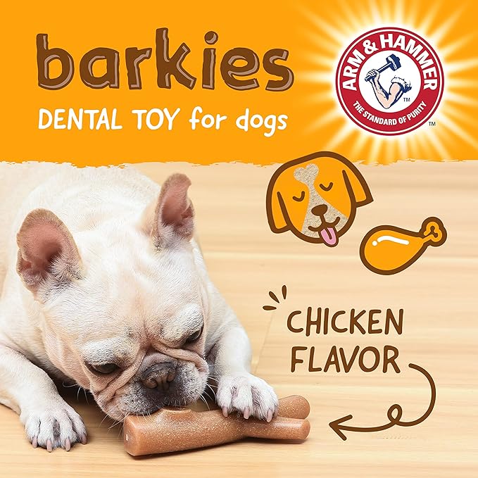 Arm & Hammer for Pets Barkies Tree Bark Compressed Wood Collection, 7 Inch - Image 2
