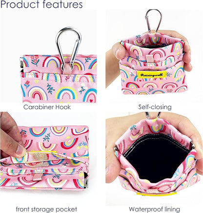 Dog Treat Pouch, Cotton Pocket Sized Training Holder, Hand Free Walking Funny - Image 3