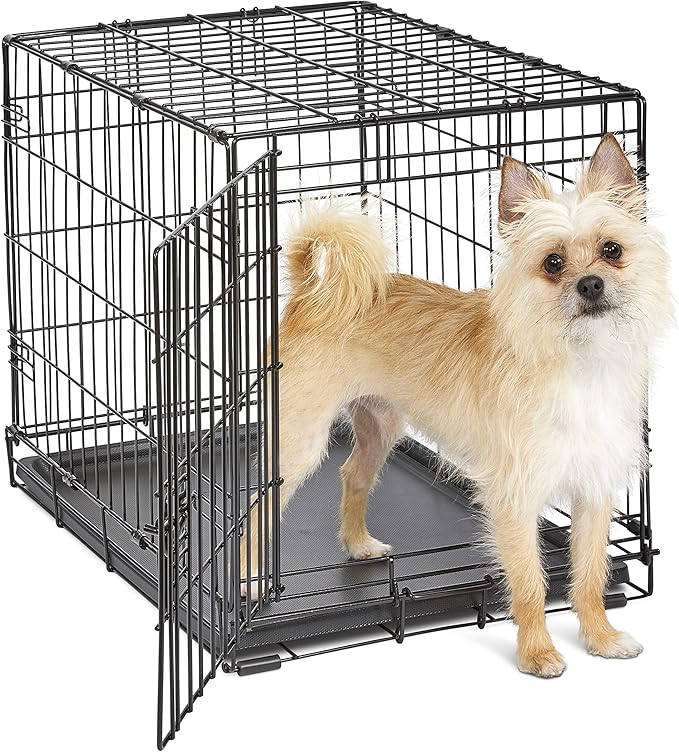 Midwest Homes for Pets 24-Inch New World Crate for Small Breeds, 12-20 lbs by NewWorldPetProducts