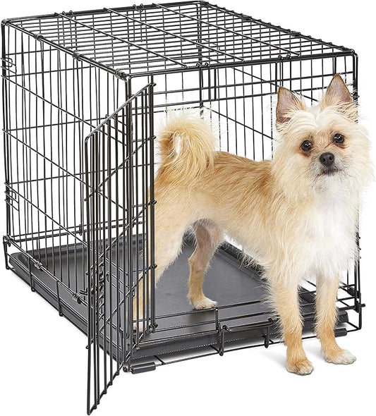 Midwest Homes for Pets 24-Inch New World Crate for Small Breeds, 12-20 lbs by NewWorldPetProducts