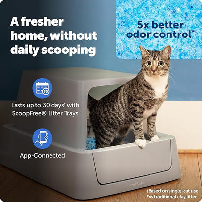 PetSafe ScoopFree Crystal Smart Self-Cleaning Automatic Litter Box - Image 2