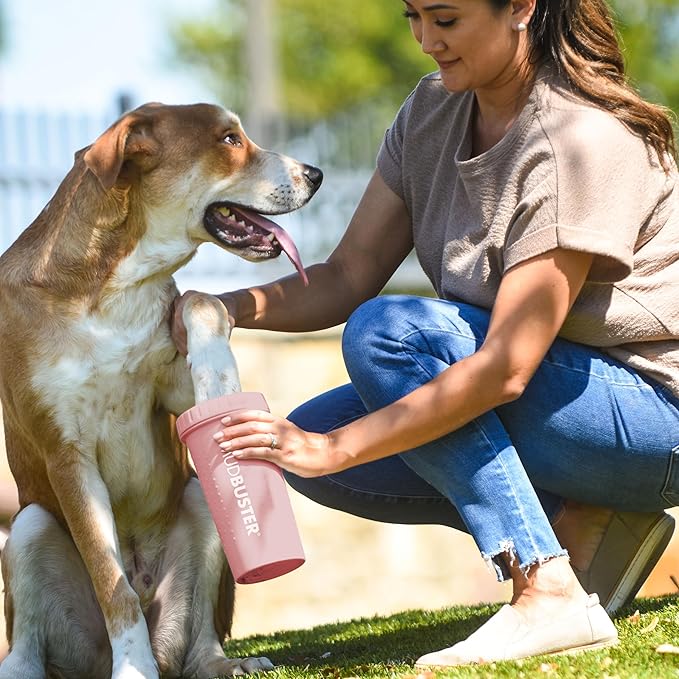 Dexas MudBuster Large Dog Paw Cleaner, Fits 2.5"-3.5" Wide Paws, Gentle - Image 6