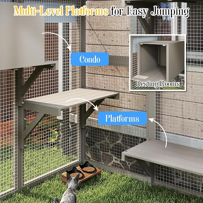 Ketive Cat Catio Outdoor Enclosure - Image 5