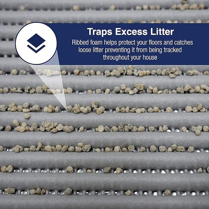 Fresh Kitty Durable XL Jumbo Foam Litter Mat – Phthalate and BPA Free, Water - Image 3