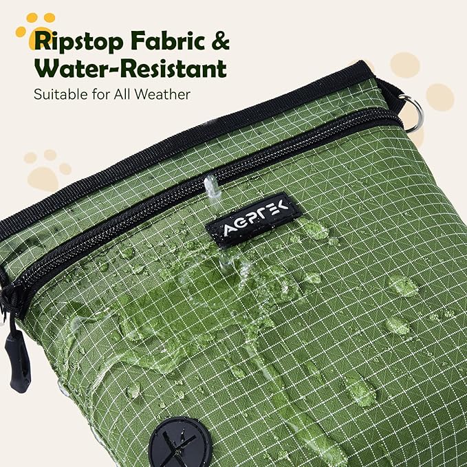 AGPTEK Dog Treat Pouch, Magnetic Dog Walking Pouch - Image 5