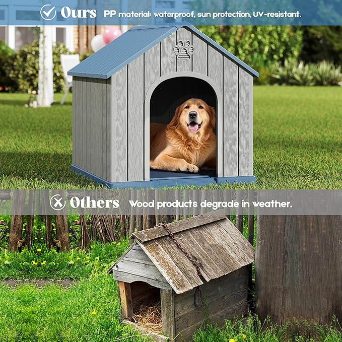Fancyango Large Dog House Outdoor Indoor - Image 3