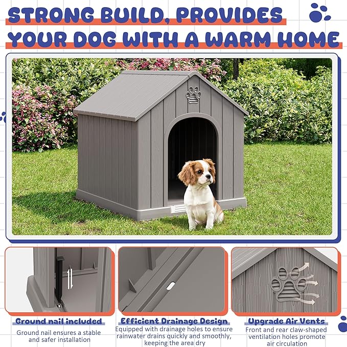 Bifanuo Outdoor Indoor Dog House - Image 4
