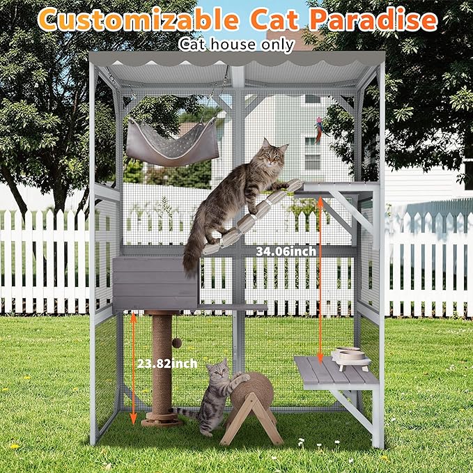 X-Zone Catio Outdoor Cat Enclosure - Image 7