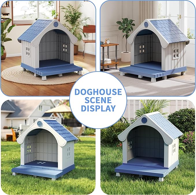 Dog Houses Outdoor, Large Dog House - Image 6