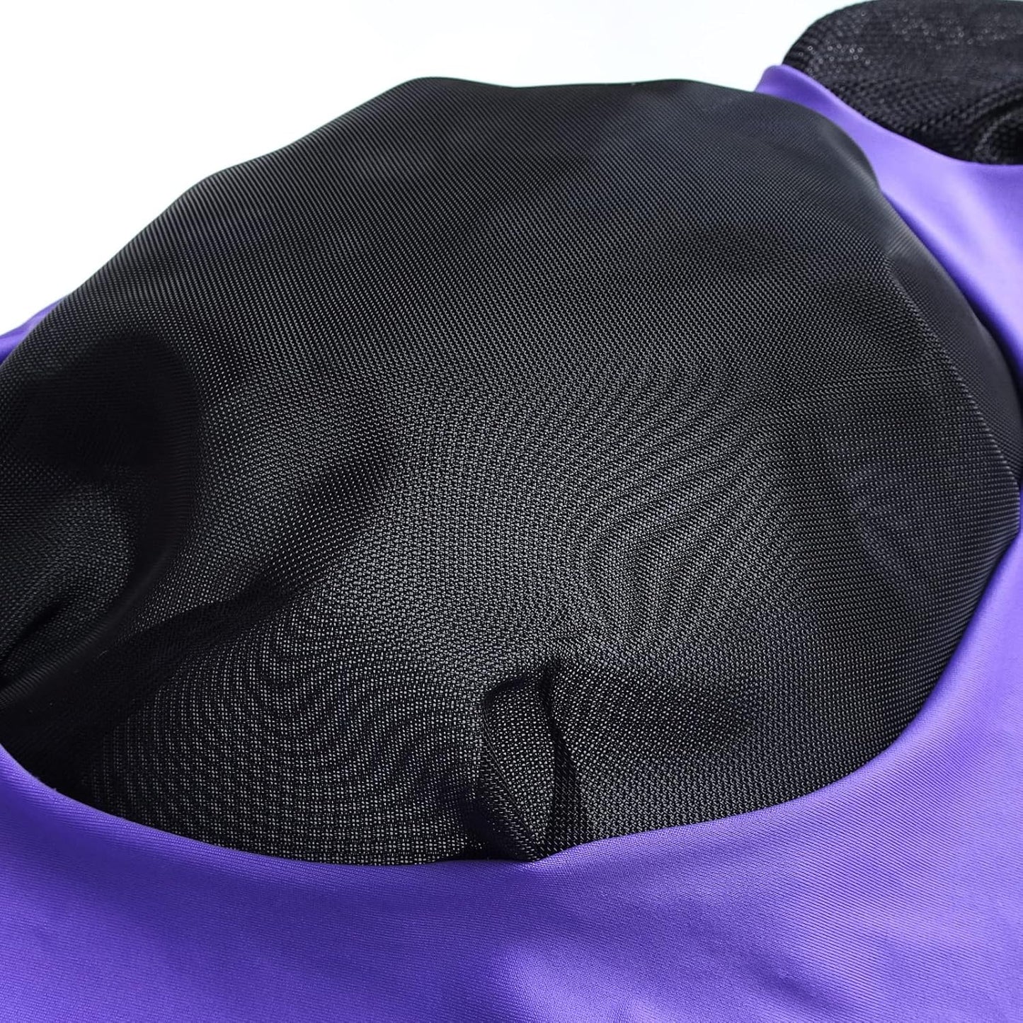 Horse Fly Mask with Ears - Large Eye Space for Full Vision, Breathable Stretch Comfort Fit, UV Protection, Forelock Opening, Easy Pull-On Violet Full