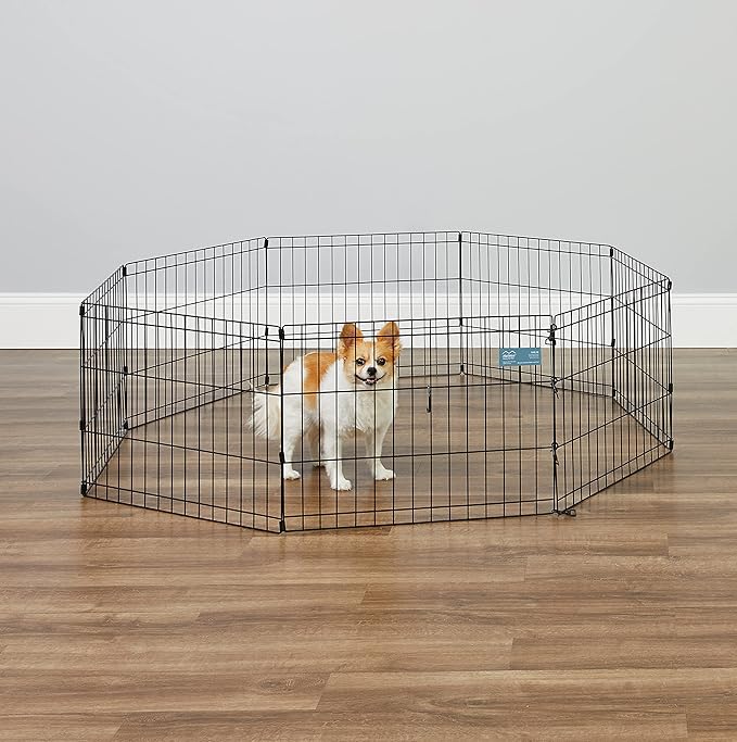 MidWest Homes for Pets 18-Inch Exercise Pen, for Indoor and Outdoor use - Image 3