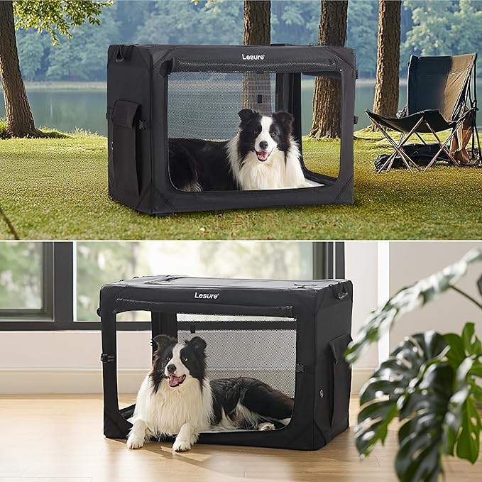 Lesure Collapsible Dog Crate - Image 4