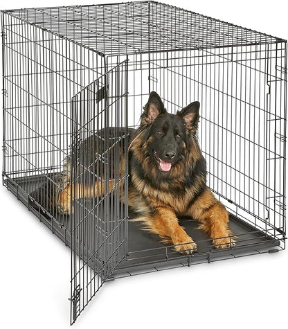 MidWest Homes for Pets 48-Inch iCrate for Extra-Large Breeds, 90-110 lbs by MidWestHomesForPets