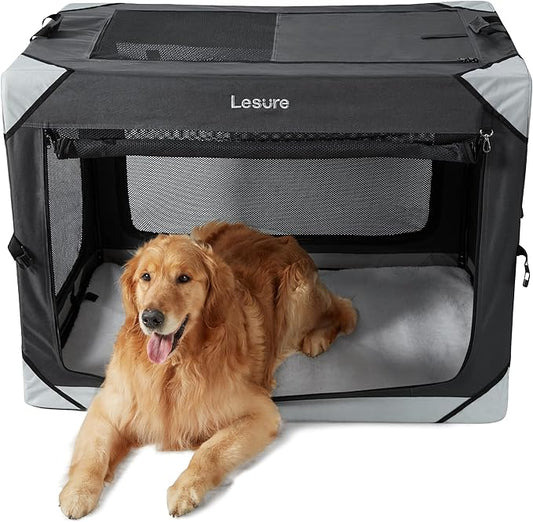 Lesure Collapsible Dog Crate by Lesure