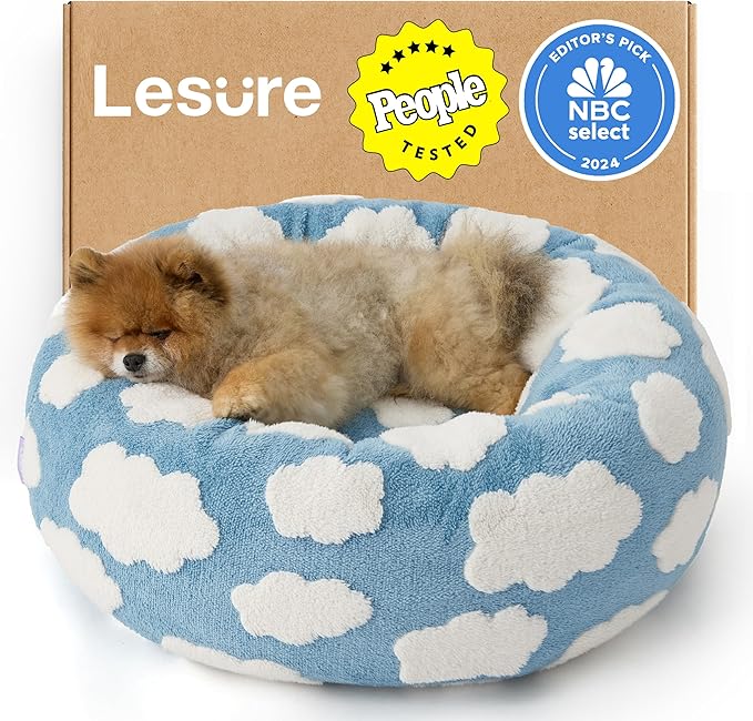 LE SURE Shown on TV Donut Dog Beds by Lesure