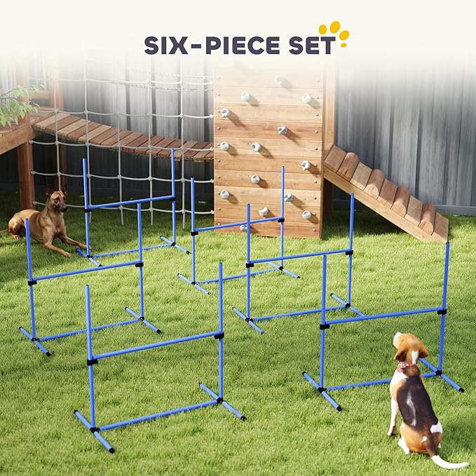 Pawhut Large Size Dog Agility Training Equipment 6KG Gross Wight, Obstacle - Image 5