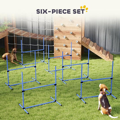 Pawhut Large Size Dog Agility Training Equipment 6KG Gross Wight, Obstacle - Image 5