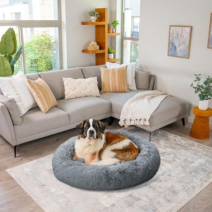 Best Friends by Sheri The Original Calming Donut Dog Bed - Image 7