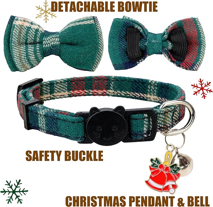 Cat Collar Breakaway Bowtie Safety - Image 4
