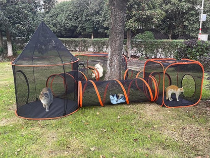 6 in 1 Cat Enclosure Cat Tunnel - Image 3