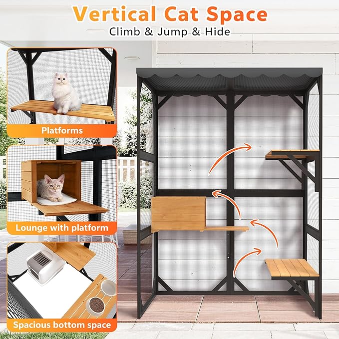 X-Zone Catio Outdoor Cat Enclosure - Image 2