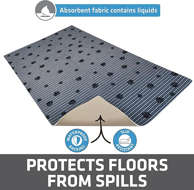 Drymate Pet Bowl Placemat, Dog & Cat Food Feeding Mat - Image 3