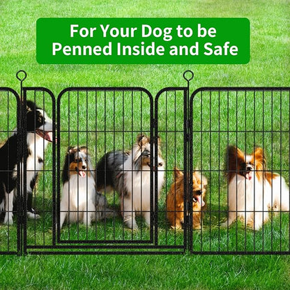 Kfvigoho Dog Playpen Outdoor Extra Wide 24 Panels Heavy Duty Dog Fence 32" - Image 8