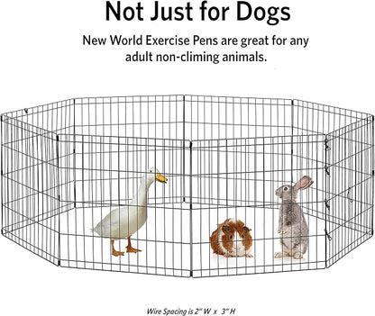 New World by MidWest Homes for Pets 18-Inch Exercise Pen, for Indoor and - Image 6
