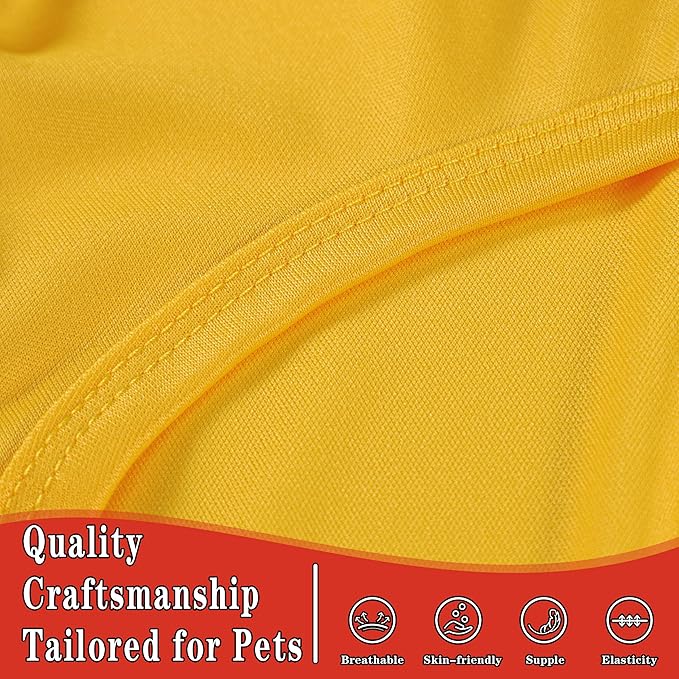 2 Pack Solid Color Dog Shirts - Image 5