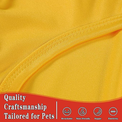 2 Pack Solid Color Dog Shirts – Lightweight, Breathable Pet T-Shirts, Durable - Image 4