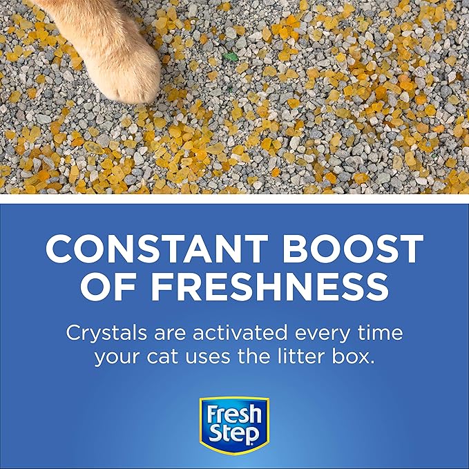 Fresh Step Cat Litter Crystals Deodorizer, Non Toxic Odor Neutralizing Crystals - Image 3
