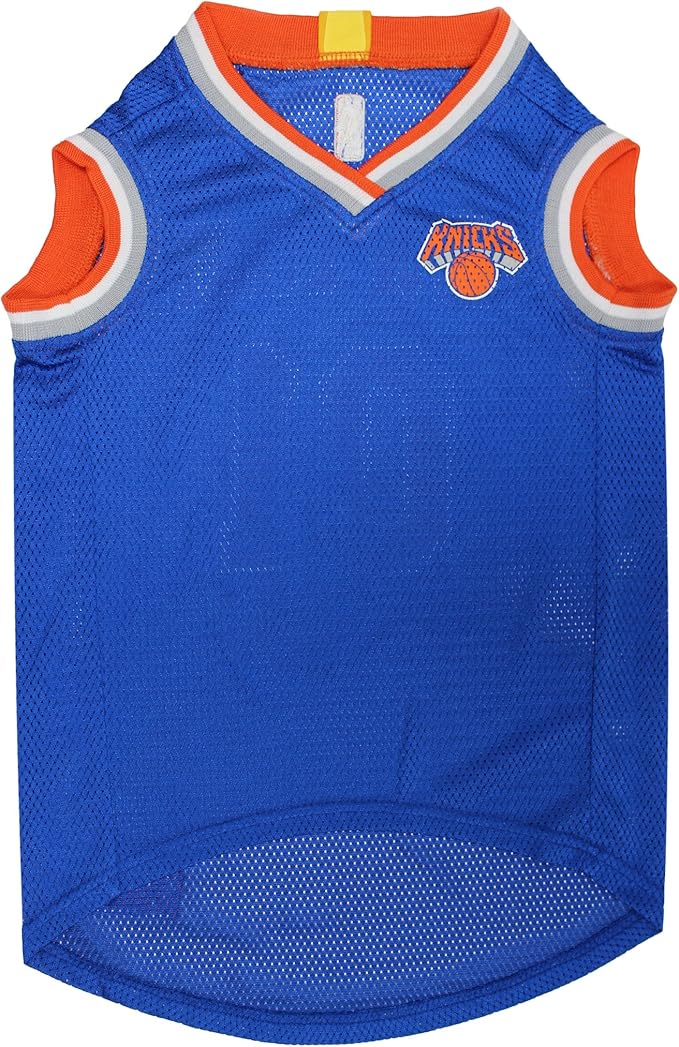 Pets First NBA NEW YORK Knicks Dog Jersey, Medium - Image 2