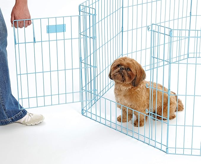 MidWest Homes for Pets 24-Inch Exercise Pen, for Indoor and Outdoor Use - Image 3