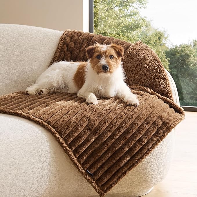 Bedsure ComfyFleece™ Waterproof Dog Blankets by BEDSURE