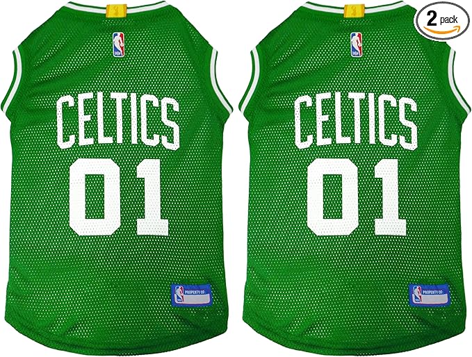 Pets First NBA Boston Celtics Dog Jersey, X-Large by PETSFIRST