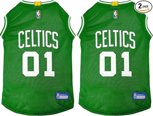 Pets First NBA Boston Celtics Dog Jersey, X-Large by PETSFIRST