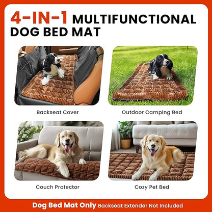 HiPetpy Backseat Dog Bed Mat for Car, Non-Slip Dog Bed for Car Back Seat - Image 6