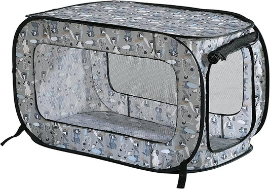 Beatrice Home Fashions Portable, Collapsible, Pop Up Kennel Travel Cat and Dog by BeatriceHomeFashions
