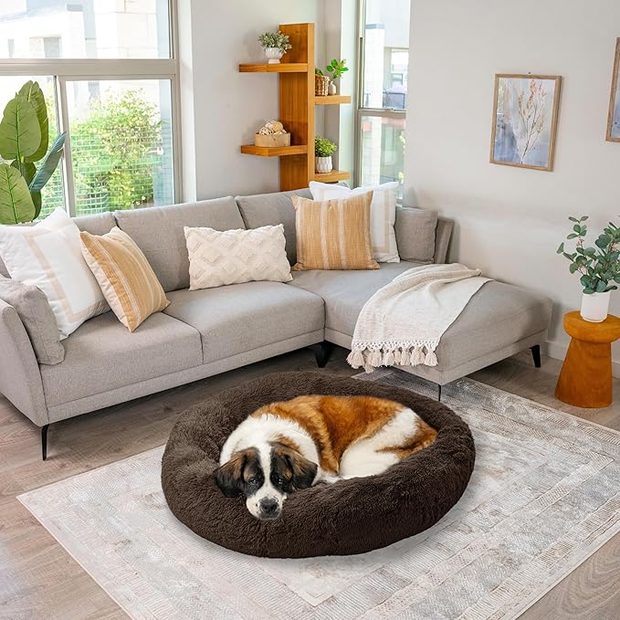 Best Friends by Sheri The Original Calming Donut Dog Bed - Image 7