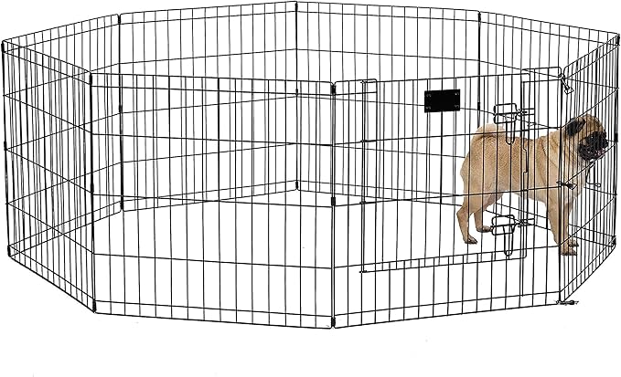 MidWest Homes for Pets 24-Inch Exercise Pen, for Indoor and Outdoor Use - Image 3